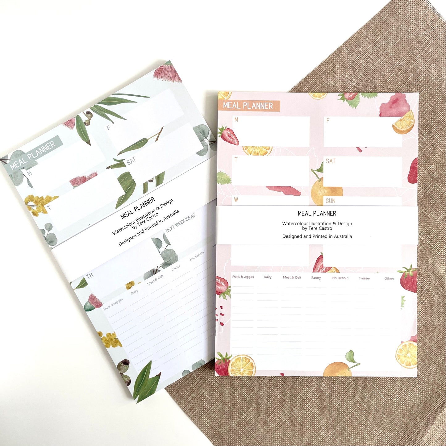 Meal & Shopping List Planners