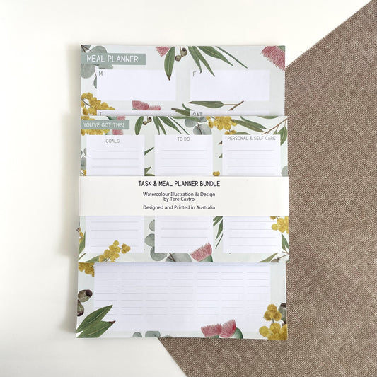 Task and Meal Planner Bundles