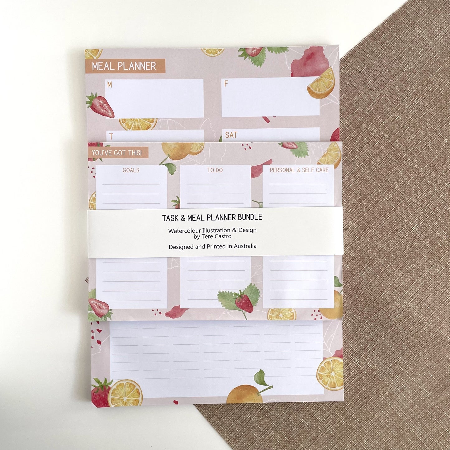 Task and Meal Planner Bundles