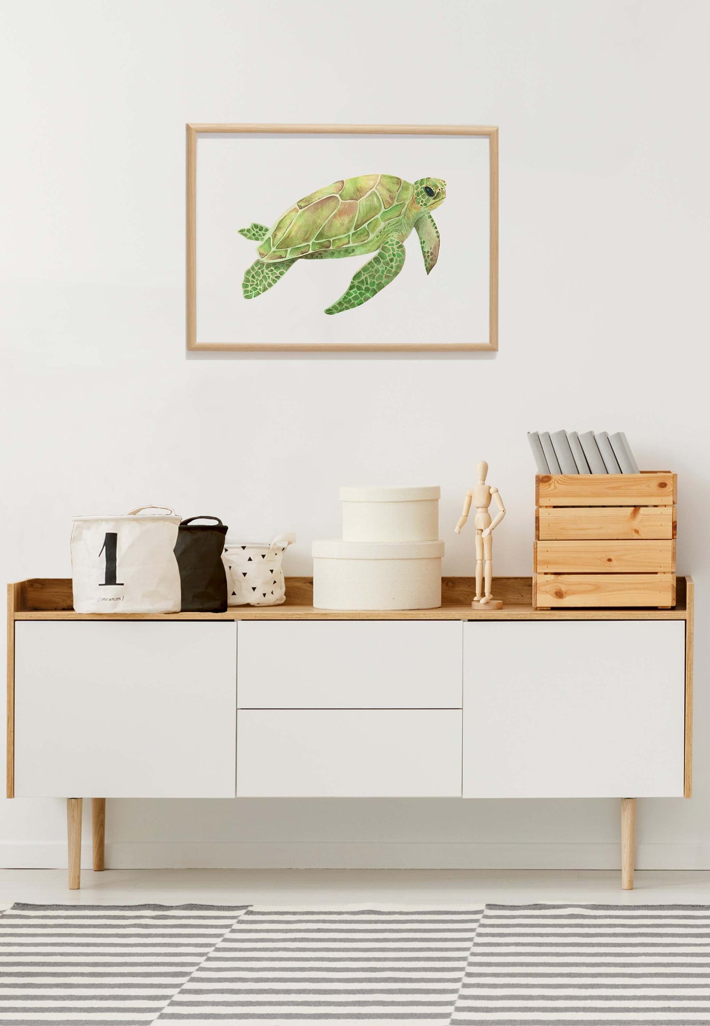 Turtle Watercolour Print